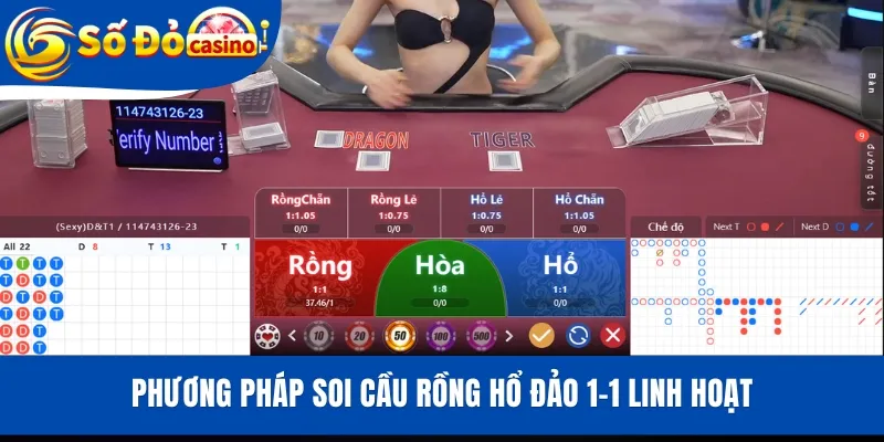 Phương pháp soi cầu Rồng Hổ đảo 1-1 linh hoạt